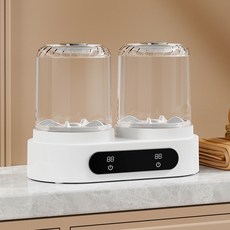 有線雙桶洗衣杯免安裝洗襪子機神器內衣內褲小型迷你洗衣機, 白色:白色