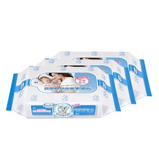 Baan 貝恩 嬰兒保養柔濕巾 20抽3入 溫和保濕，呵護寶寶肌膚, 1個