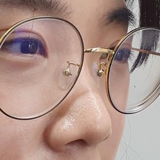 YM 안경코받침 교체 에어 실리콘 코패드 10P
