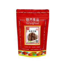 裕芳食品 迷你布朗尼酥 獨立包裝 酥脆口感 濃郁巧克力香氣 全素點心, 1個, 150g