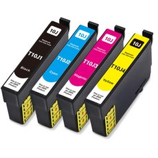 훼이머스잉크 엡손 T10J 호환잉크 WF2930 XP2200 XP2205 T10J170 T10J270 T10J370 T10J470, 1세트, T10J (검정+파랑+빨강+노랑)1세트