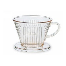 투명 칼리타 플라스틱 핸드드립 드리퍼 102D 1~4인용 커피드 립퍼noah