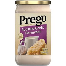 프레고 알프레도 소스 (로스팅 마늘 및 파마산 치즈) 62 Prego Alfredo Sauce with Roasted Garlic and Parmesan Cheese 22 Oz, 1개