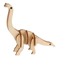 그니스토어 공룡만들기 브라키오사우루스 집콕놀이 3D우드퍼즐