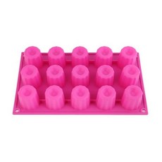 아트박스/와인앤쿡 쿠킹의정석 베이킹 실리콘몰드(까눌레15구) 1개, 단품