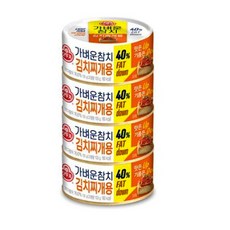 오뚜기 가벼운 참치 김치찌개용, 135g, 6개