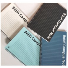 B5 9mm 줄 유선 스프링노트 PP 줄노트 (투니티니 3000), 1권