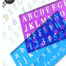 별구나라 영어대문자소문자도형자 문양