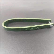 Brompton 접이식 자전거 캐리어 블록 용 소 가죽 풀 스트랩 벨트 퀵 릴리스 sbag 바구니, 04 green