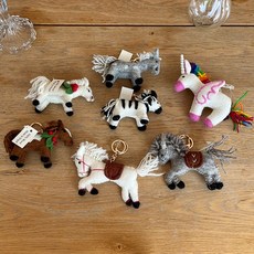 2026 병오년 말 인형키링 핸드메이드 양모펠트