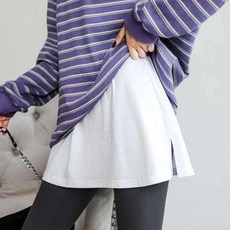 화이트 색 여성 스커트 치마 검정치마 밴딩 여자 흰