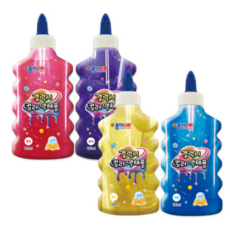 종이나라 대용량 착붙는 물풀, 갤럭시-보라, 10개