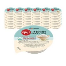 햇반 식후 혈당조절에 도움을 줄 수 있는 밥, 210g, 27개