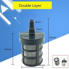 홈브루 와인 제조용 그물 인칭 사이폰 필터, 1개