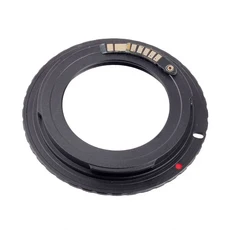 전자 칩 10 AF Canon EOS 7DII 200D 5Ds R 용 M42 마운트 렌즈 어댑터 확인, 01 Black, 01 M42-EF Chip 10, 01 Canon EF, 01 검정색