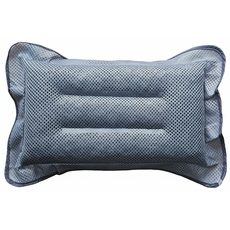 바이오칩 메쉬배개 바이오칩 경추베개 바이오세라믹 칩 베개 사각, 1개, 그레이