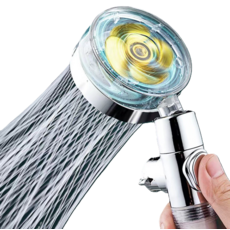 수압 샤워기 헤드 수도요금 절세 수전 욕실 화장실 물줄기 변환, 화이트, 10개