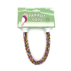 플라스틱캡 로프 횃대 사랑 모란 유리 빗창 앵무새 횟대, Φ1.5 x L36cm, 1개