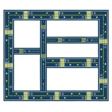 데이즈인 도로테이프, 1차선, 2개, 네이비