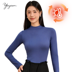 여성용 겨울 패션 보디히트 보온 발열내의 여상의