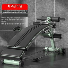 혼자 윗몸일으키기 운동기구 싯업매트 가정용 싯업바, 존경형 녹색 조정 헤드레스트 모든 구성 빠른