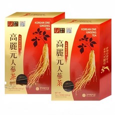 KOREAN ONE GINSENG 高麗人蔘茶 隨身茶包 即溶式, 1個, 韓國高麗人蔘茶2盒