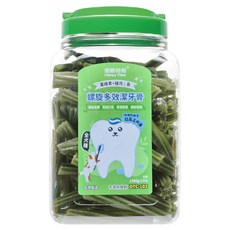 Chewy Time 健康時刻 全犬種 潔牙骨 長型, 1桶, 1.45kg, 葉綠素 + 雞肉