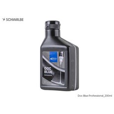 SCHWALBE【小黑】DOC BLUE 200ml 補胎液 PROFESSIONAL 密封劑 乳膠劑【DB200】, 1個