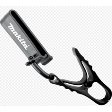 牧田手套夾 黑色手套夾 工地用品 工地手套 皮帶扣 工具, 黑, 1個