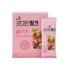 G.LIFE 고식이섬유 고단백 굿다인핑크 30gx10포, 30g, 10개