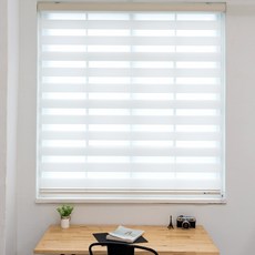 윈샵 내츄럴 콤비블라인드 화이트 외[ 맞춤 제작 색상 사이즈 가로 80cm~275cm x 세로 240cm ]