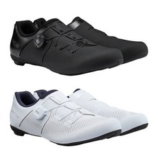 SHIMANO【RC302】寬楦版 2025款 旋鈕式 公路車鞋 卡鞋 RC3 寬版【SH-RC302】, 白色,44