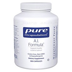 純膠囊AI配方膠囊無麩質, 1個, 360 件