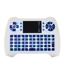 FNF 無線背光鍵盤 觸控板 鍵盤, 白色, M17KB, 月光軸