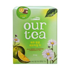[더음료]쟈뎅 아워티 제주 청귤 캐모마일 티 8p