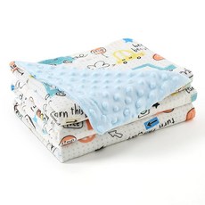 베이비 BABY-G 3D 에어 블랭킷 아기 담요 120x75cm 블루