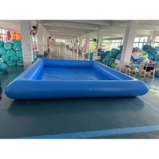 워터 에어바운스 풀장 물놀이 수영장 에어 간이 워터파크, 5x6x0.6m 두꺼운 가장자리, 1개