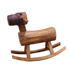 원목 흔들말 나무 의자 어린이 흔들목마 유아 말타기 장난감