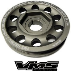 VMS 레이싱 99-00 경량 빌릿 알루미늄 크랭크샤프트 크랭크 풀리 호환 혼다 시빅 Si DOHC B16 엔진 B16A2 1999-2000 해외 직배송, VMS 레이싱 99-00 경량 빌릿 알루미늄 크랭크샤프