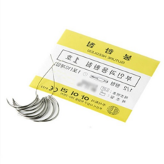 봉합사 아이리 부인과용 환침 1호 31mm 10개 의료용 봉합침 수술봉합실 봉합재료