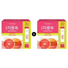 티젠 자몽쏙 입, 2박스, 1개입, 0.8g
