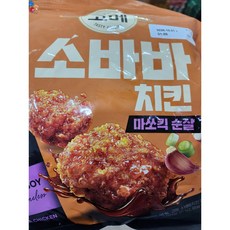 CJ 고메 소바바치킨 마쏘킥 순살, 1kg, 1개