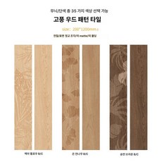 붙이는 거실 마루 화장실 바닥 장판 셀프시공, 1개, 고풍 우드 패턴 시리즈