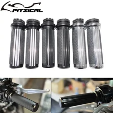 1 25mm 오토바이 핸드 그립 핸들 바 할리 스터 XL 1200 XR VRSC 투어링 로드 킹 스트리트 다이나 소프용, Type C Grips