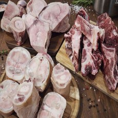 한우 사골 우족 보신세트 6kg 건강식 선물용, 1