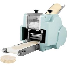 상업용 만두 제조기 기계 110V 140W 자동 만두피 제작기 8cm 원형 몰드 분당 5060개 국수 및 아침식사 가게용, 상업용 만두 제조기 기계, 110V 140W 자동 만두