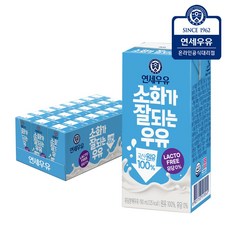 연세우유 소화가 잘되는 우유, 24개, 190ml