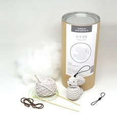 멜로우 토끼 인형 DIY 만들기, 베이비블루, 1개