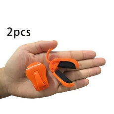 금속 물고기 알람 벨 스테인레스 스틸 낚싯대 물린 미끼 조정 가능한 잉어 태클 부식 방지 낚시 액세서리, 02 2pcs