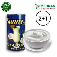 써니코코 코코넛 크림, 425g, 3개
